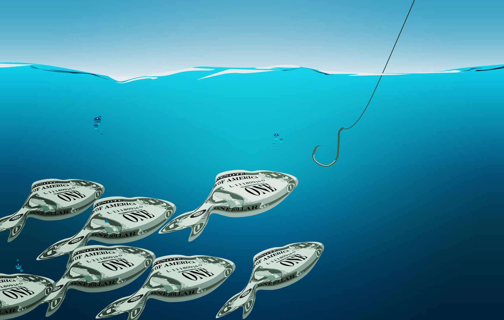 Fishing money