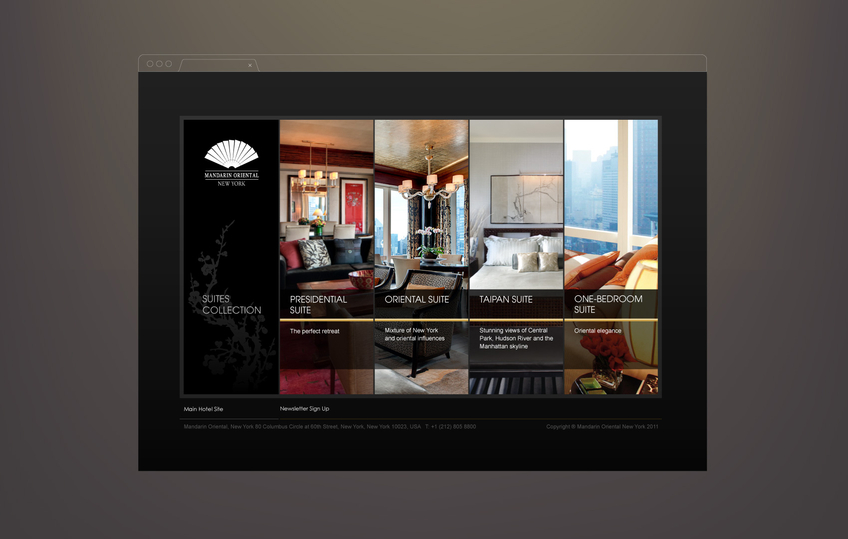 Suites Collection website