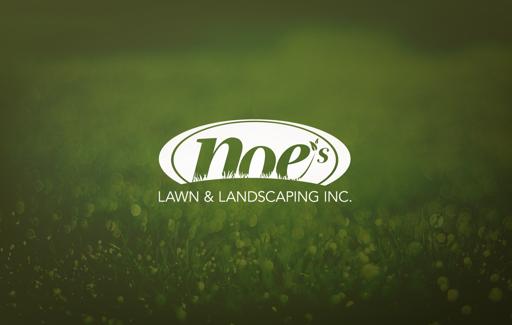 hibriden logotype design |Noe's Lawn & Landscaping